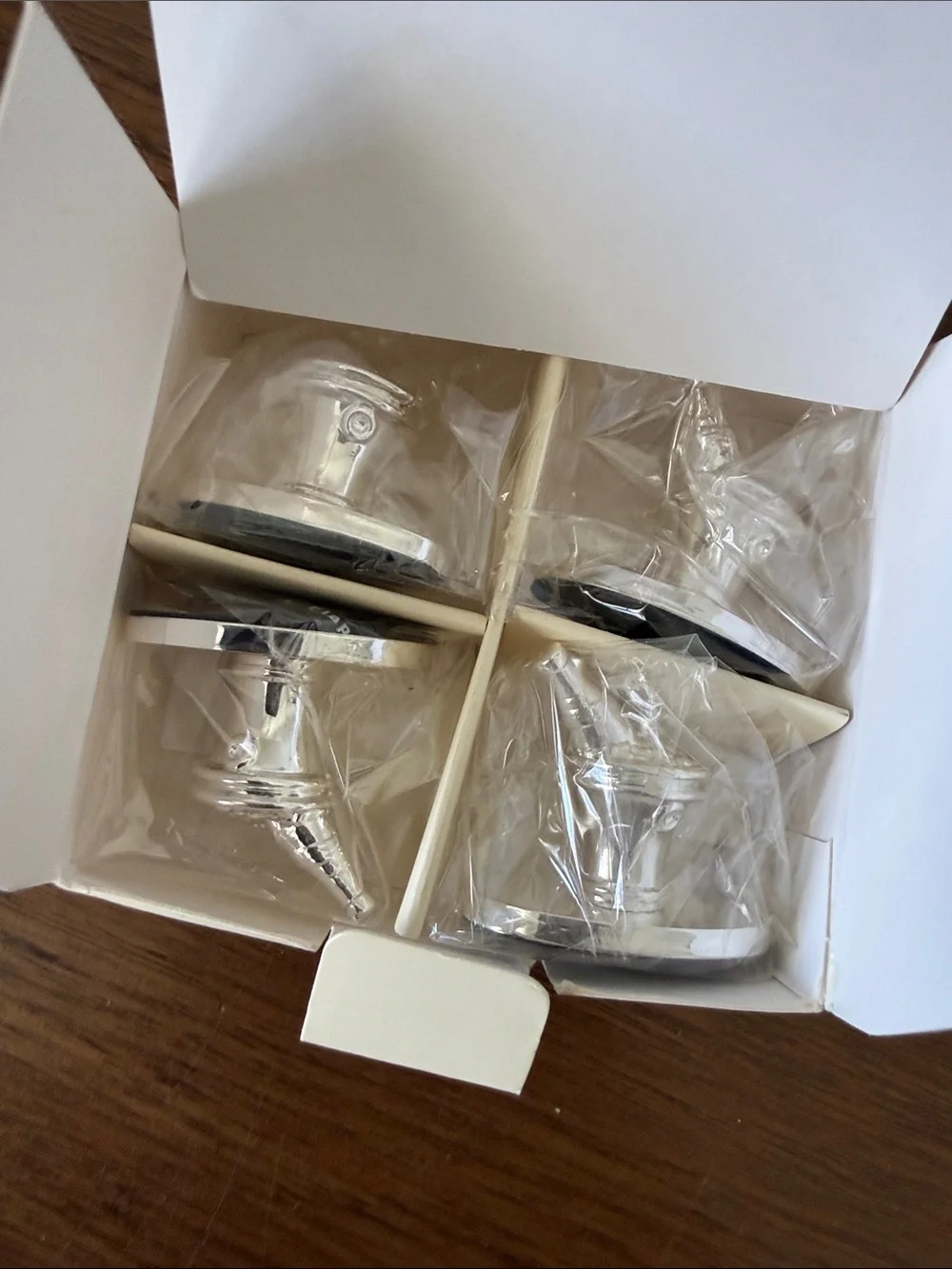 Pottery Barn New Year’s Eve Place Card Holders - Set of 4